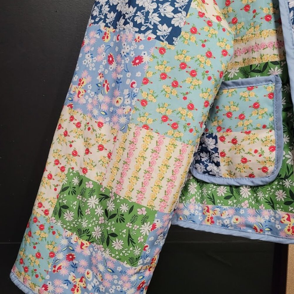 Beautiful Patchwork Reversible Jacket - image 4